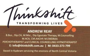 Thinkshift Business Card Side 2